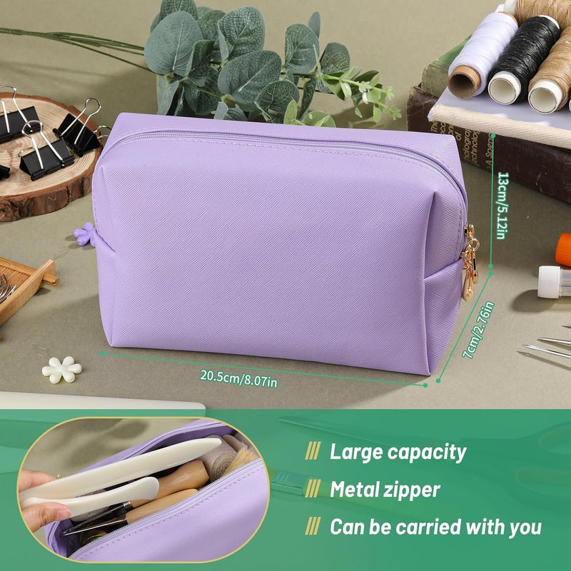JUPEAN 65 Pcs Book Binding Kits Book Binding Materials Bone Folder Tool Bookbinding Supplies with 10 Waxed Thread Paper Awl Binding Ribbon and Bag for Storage - Image 5